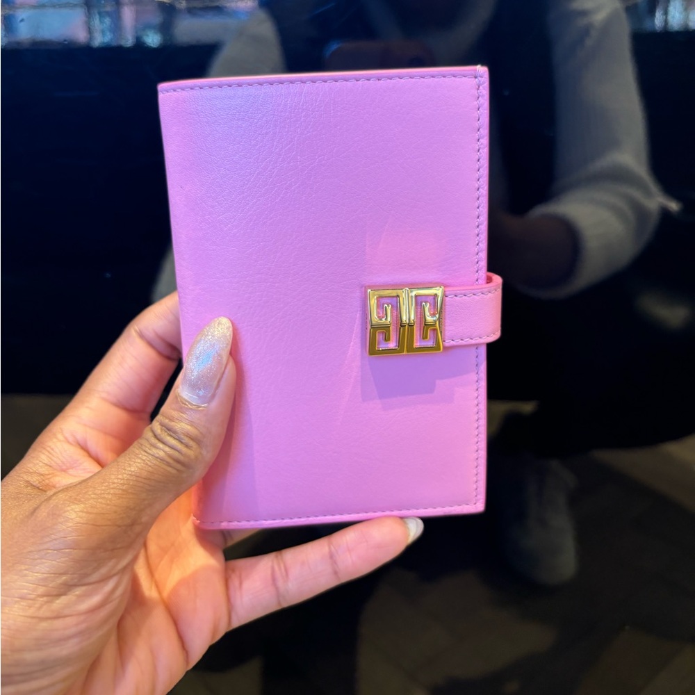 Barbie Pink Givenchy Compact Snap Wallet